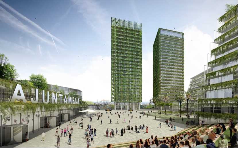 Edificio porta diagonal 3